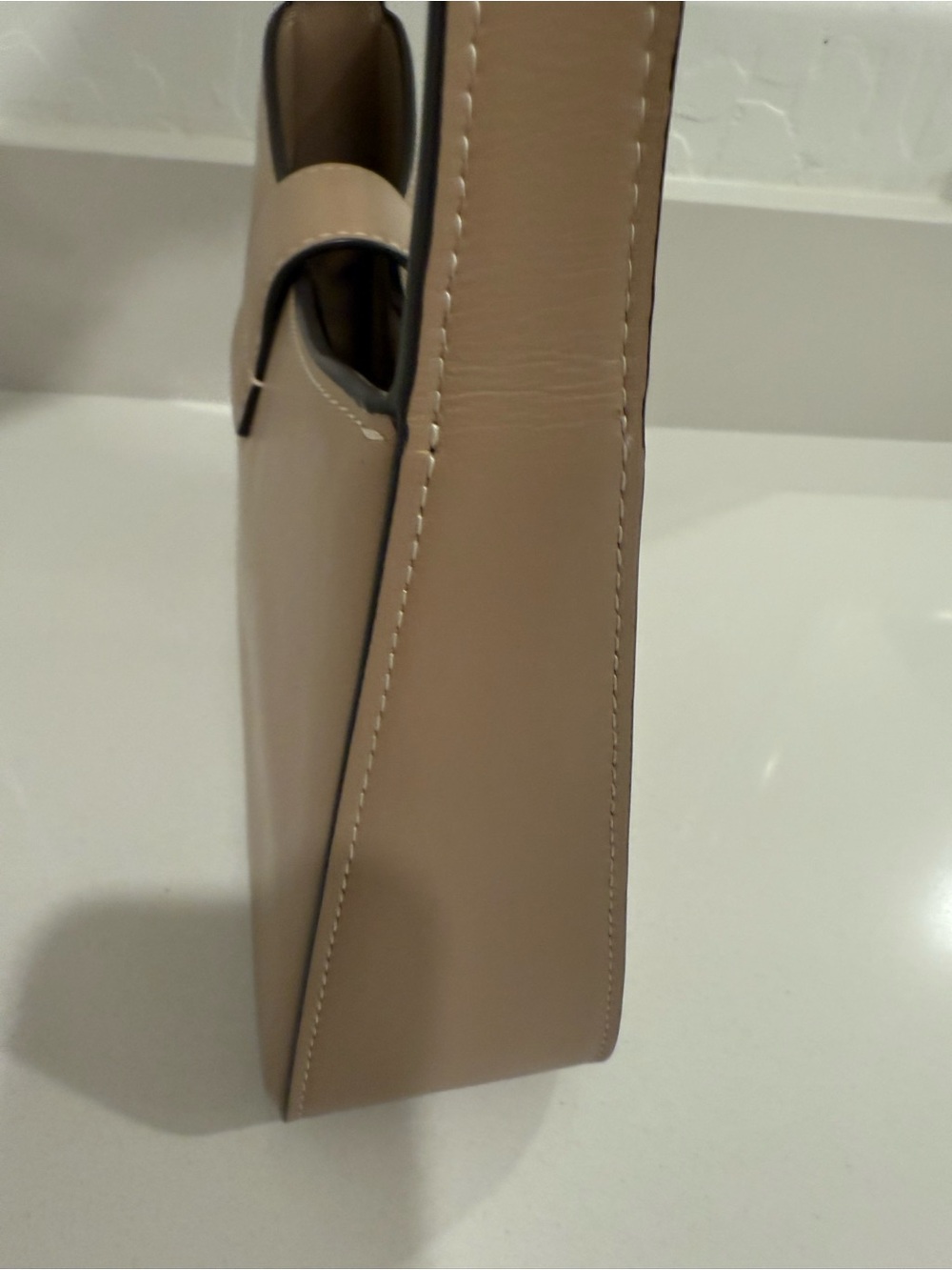 Coach Eliza Shoulder Bag in Tan and Silver Hardware - Picture 6 of 10